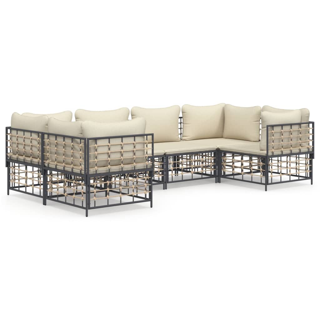 Garden Lounge Set Anthracite