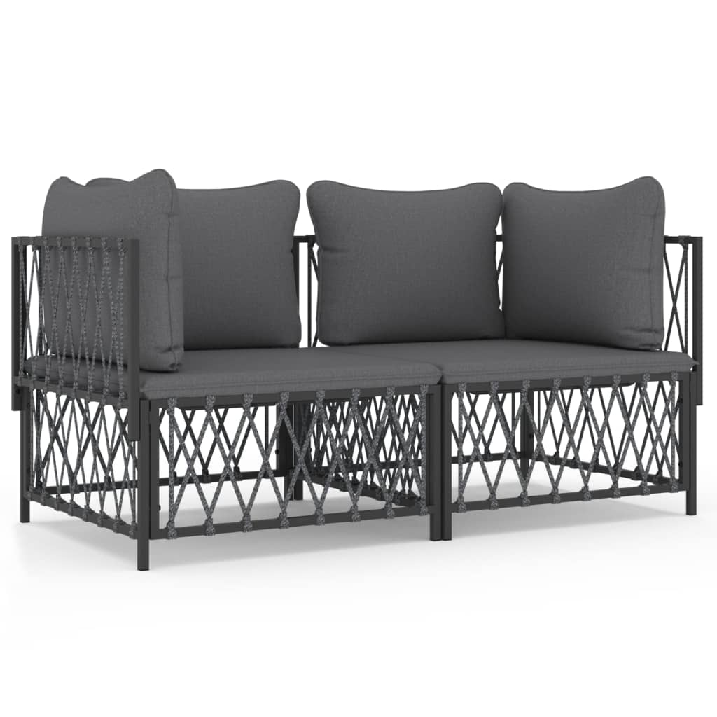Garden Lounge Set Anthracite