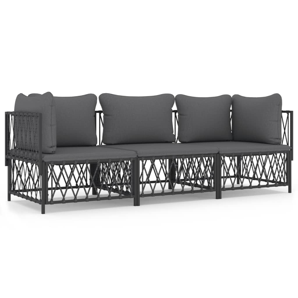 Garden Lounge Set Anthracite