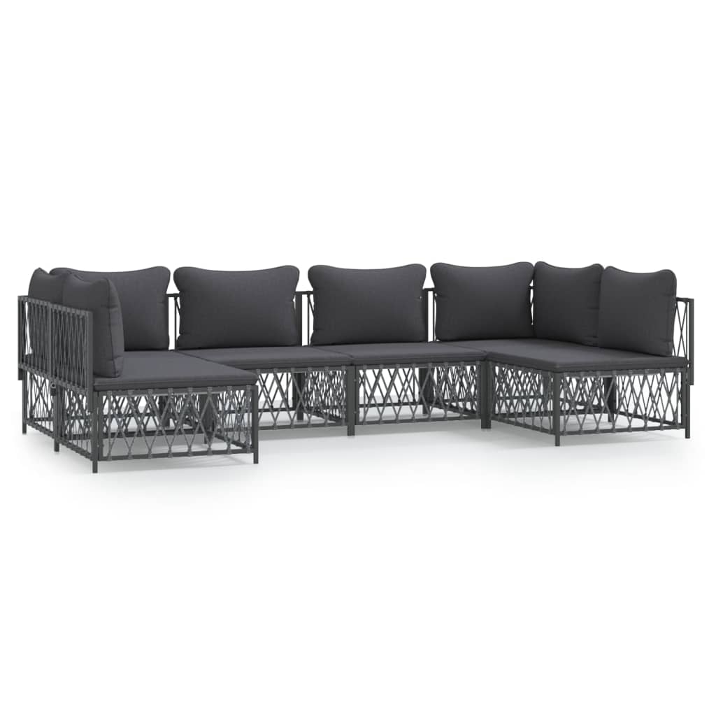 Garden Lounge Set Anthracite