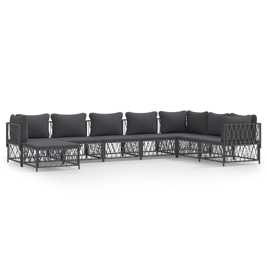 Garden Lounge Set Anthracite