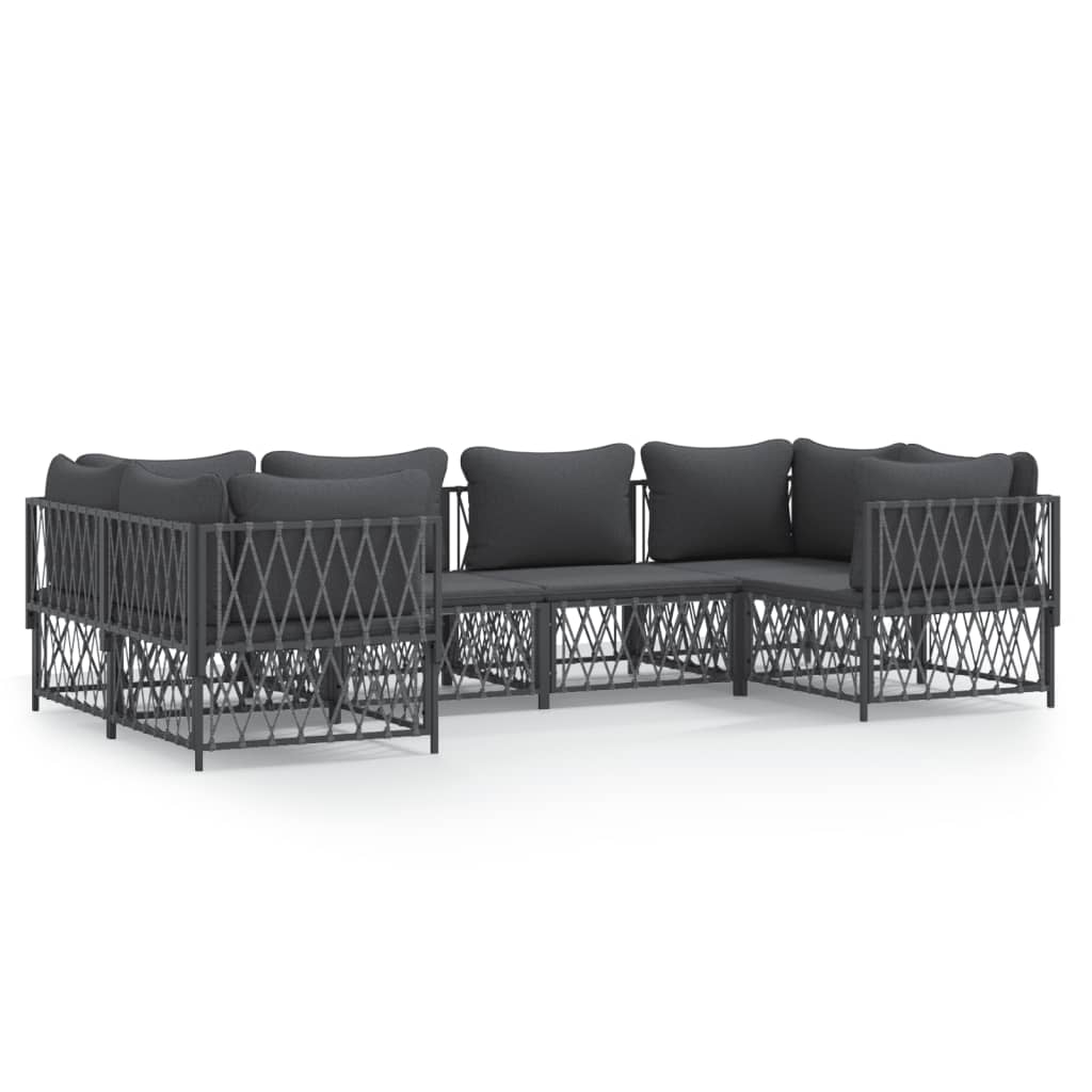 Garden Lounge Set Anthracite