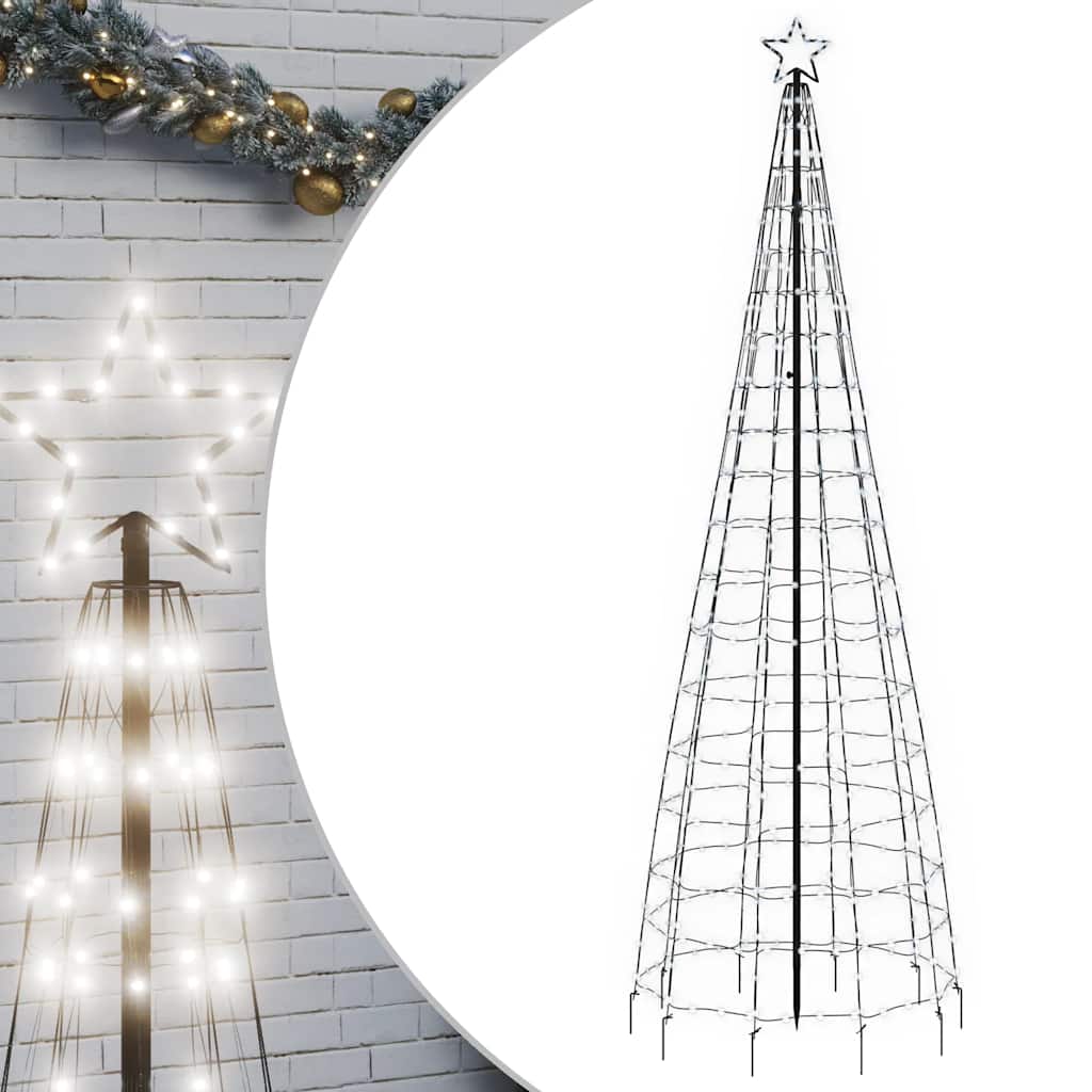 Led Christmas Tree Cold White Iron, Copper Extra Tall