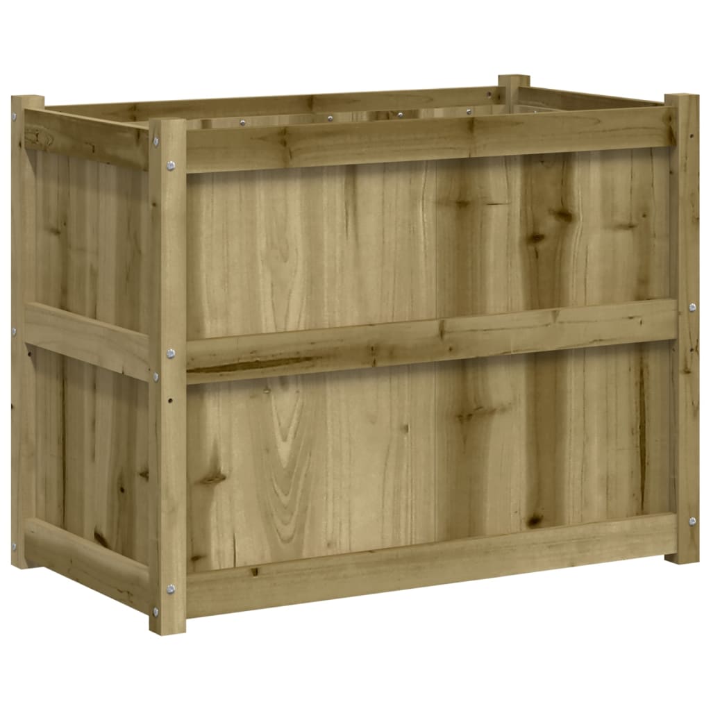 Garden Planter Natural Pine Treated solid pine wood Large Durable