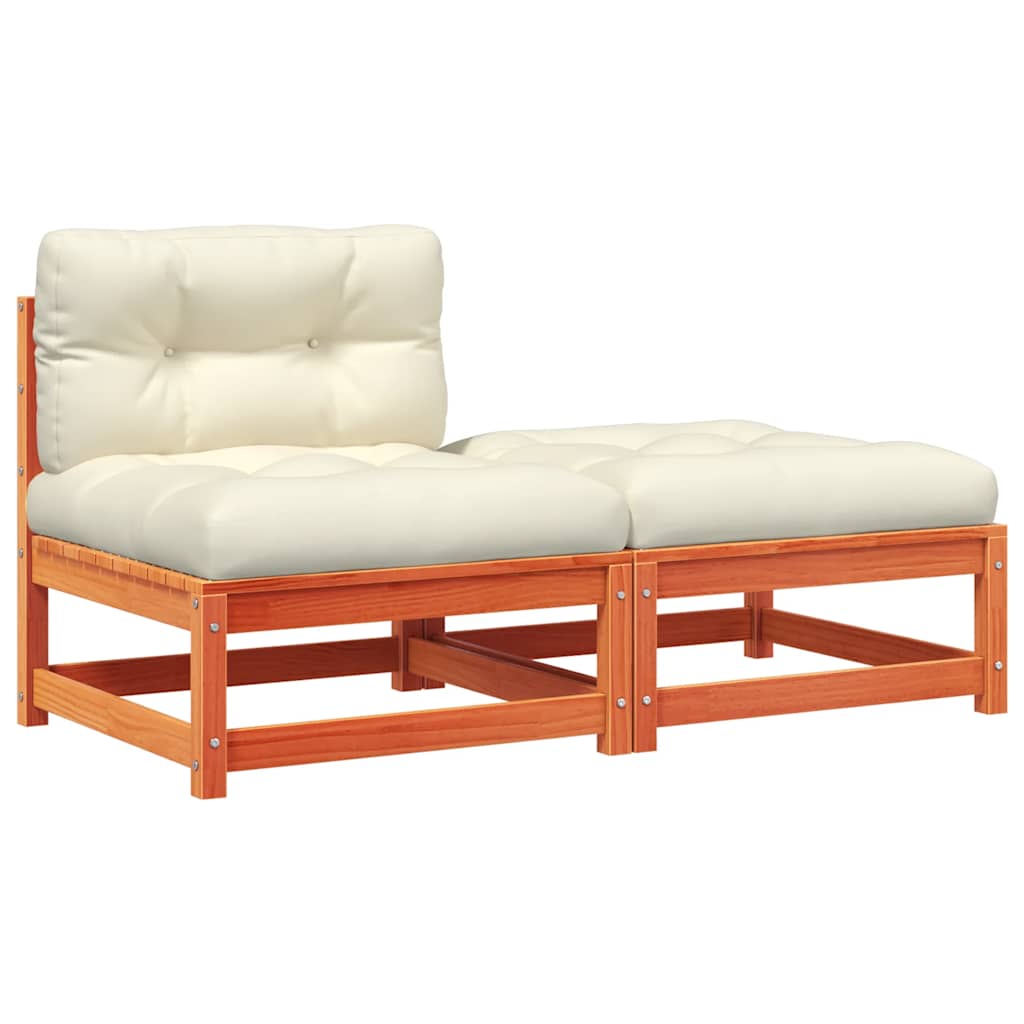 Garden Sofa Wax brown, Cream