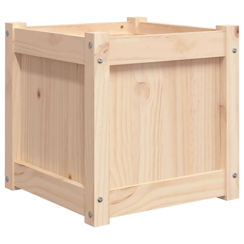 Garden Planter Natural wood Solid pine wood Medium Durable