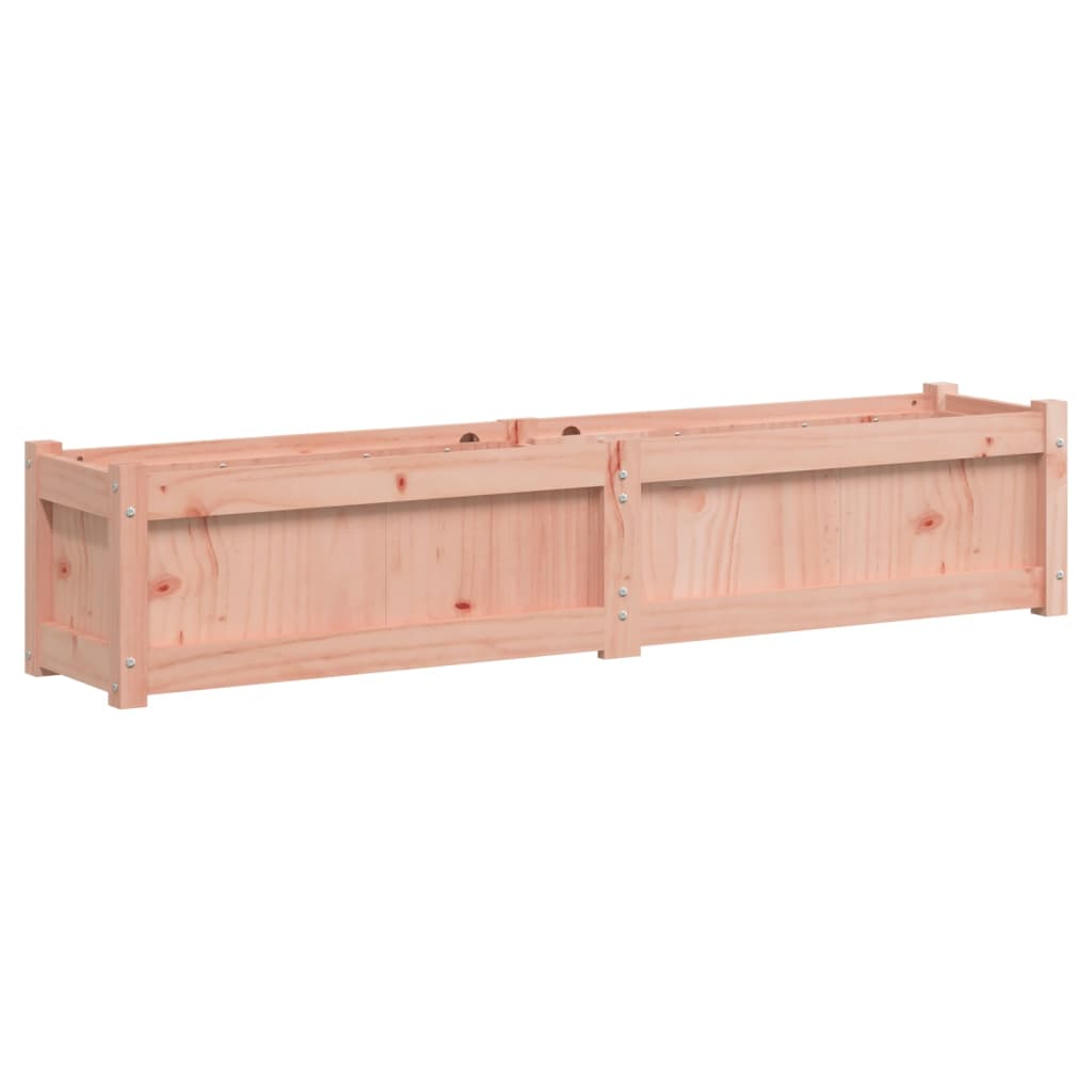 Garden Planter Natural Wood Solid Douglas Fir wood Large Sturdy