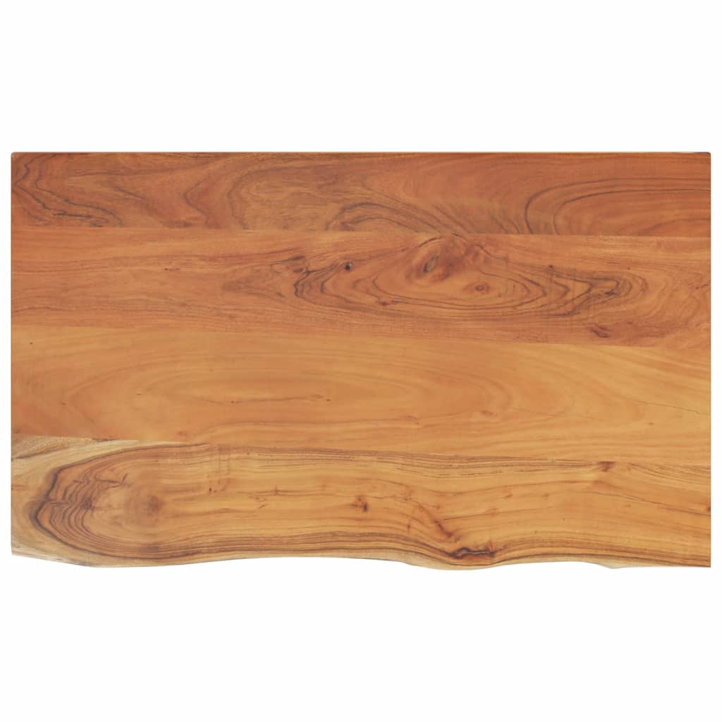 Bathroom Countertop 43.3"x23.6"x1.5" Rectangular Solid Wood Acacia
