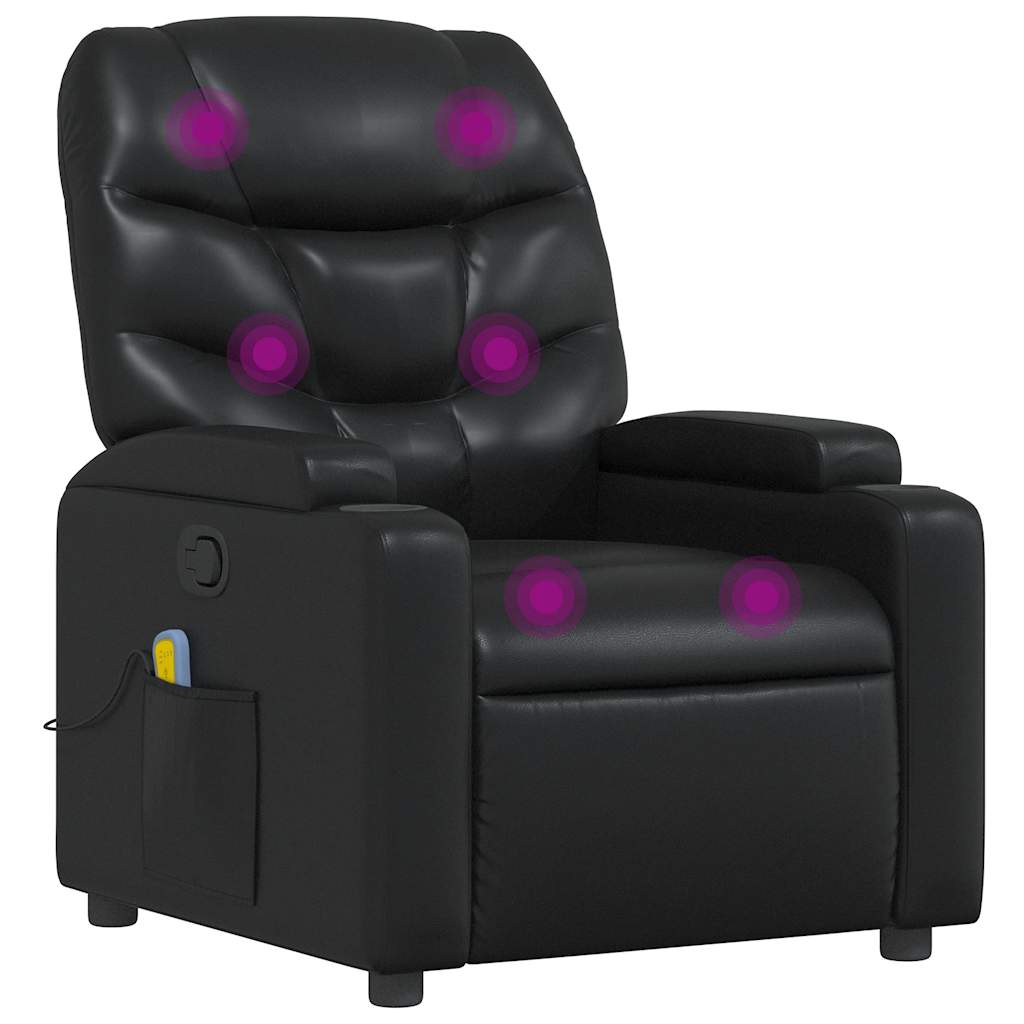 Massage Recliner Chair Black