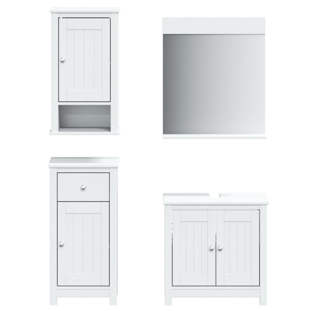 Bathroom Furniture Set White