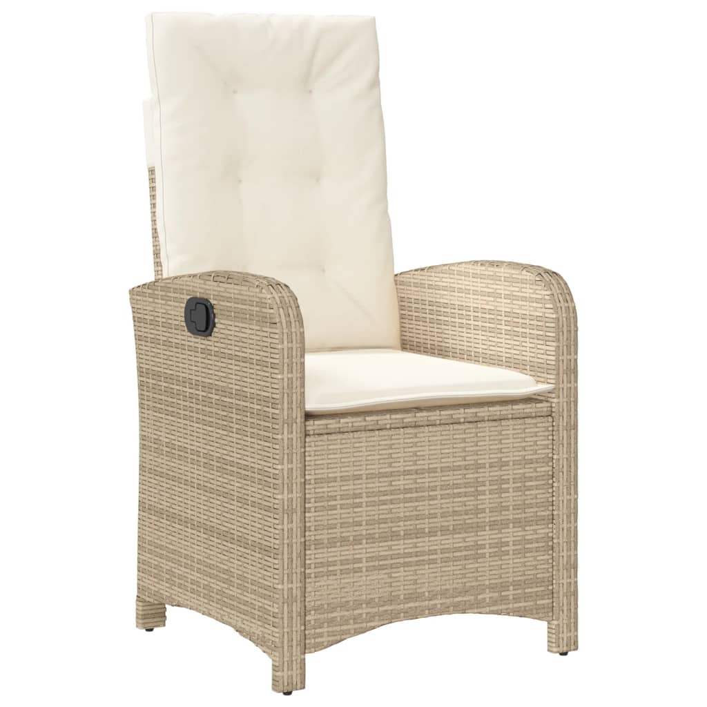 Reclining Garden Chair Beige