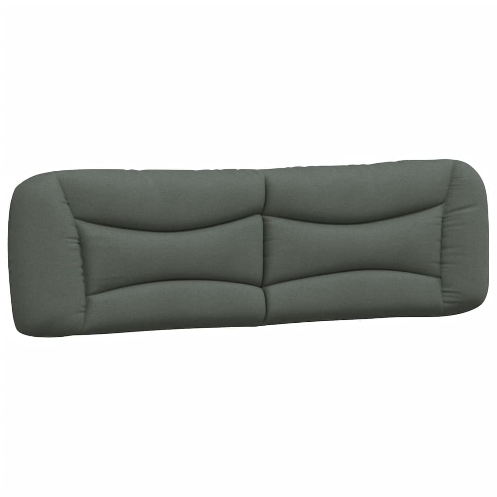 Headboard Cushion Dark Gray Fabric (100% polyester) Large