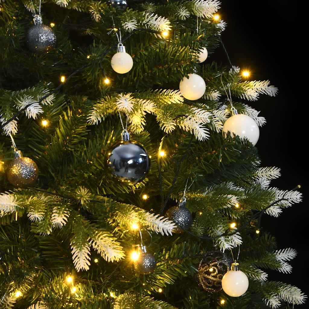 Artificial Hinged Christmas Tree Green and white