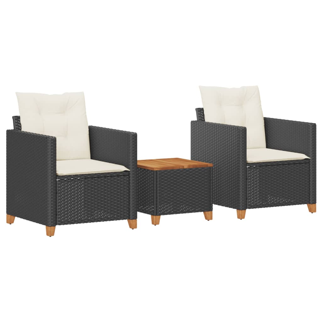 Bistro Set Black