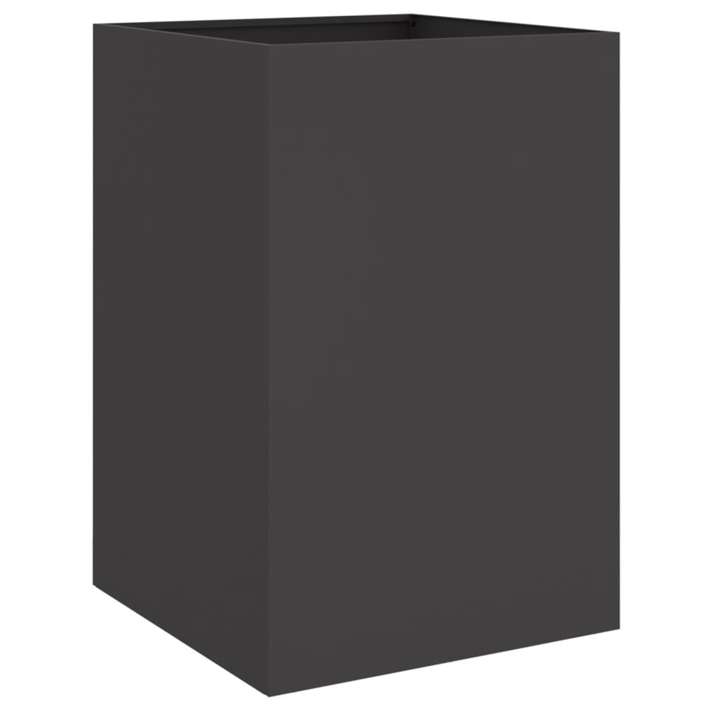 Planter Black Cold-rolled steel Medium Durable Planter