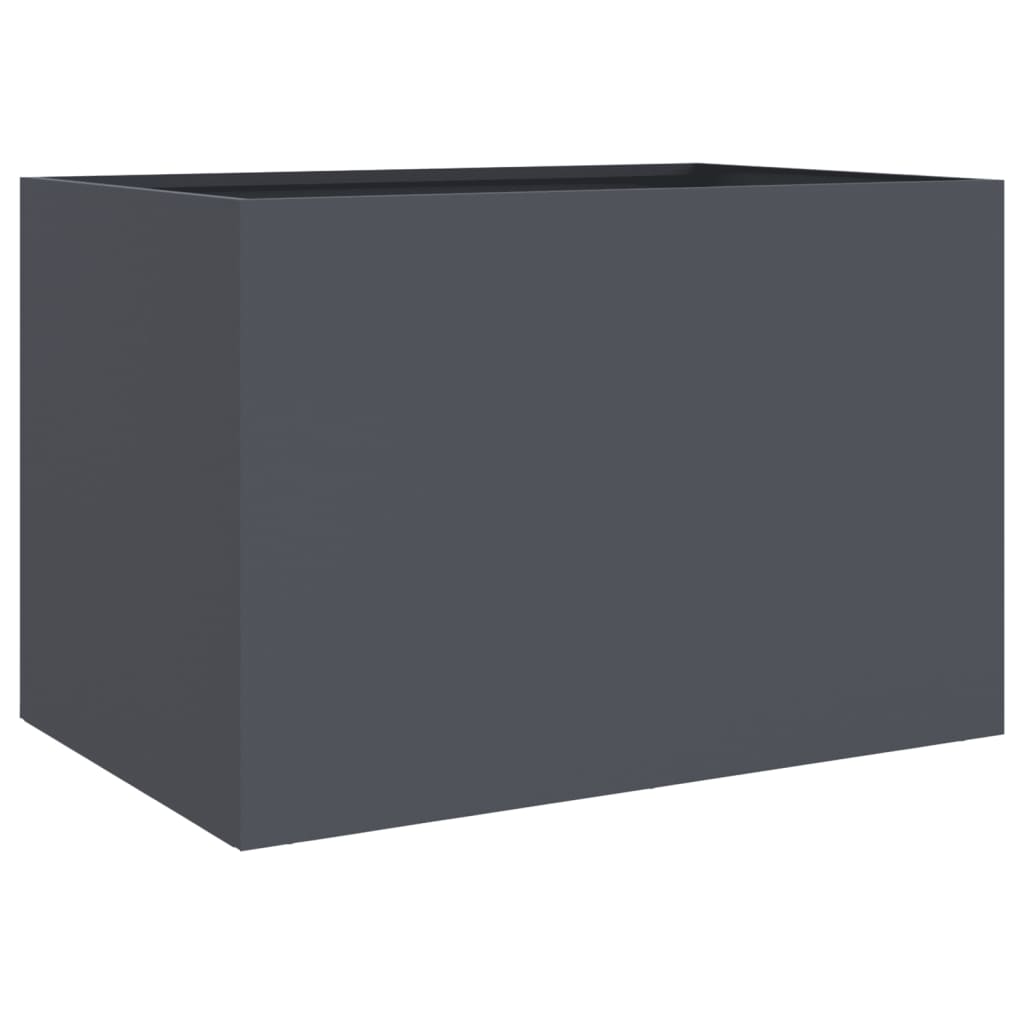 Planter Anthracite Cold-rolled steel Medium Decorative Inlays