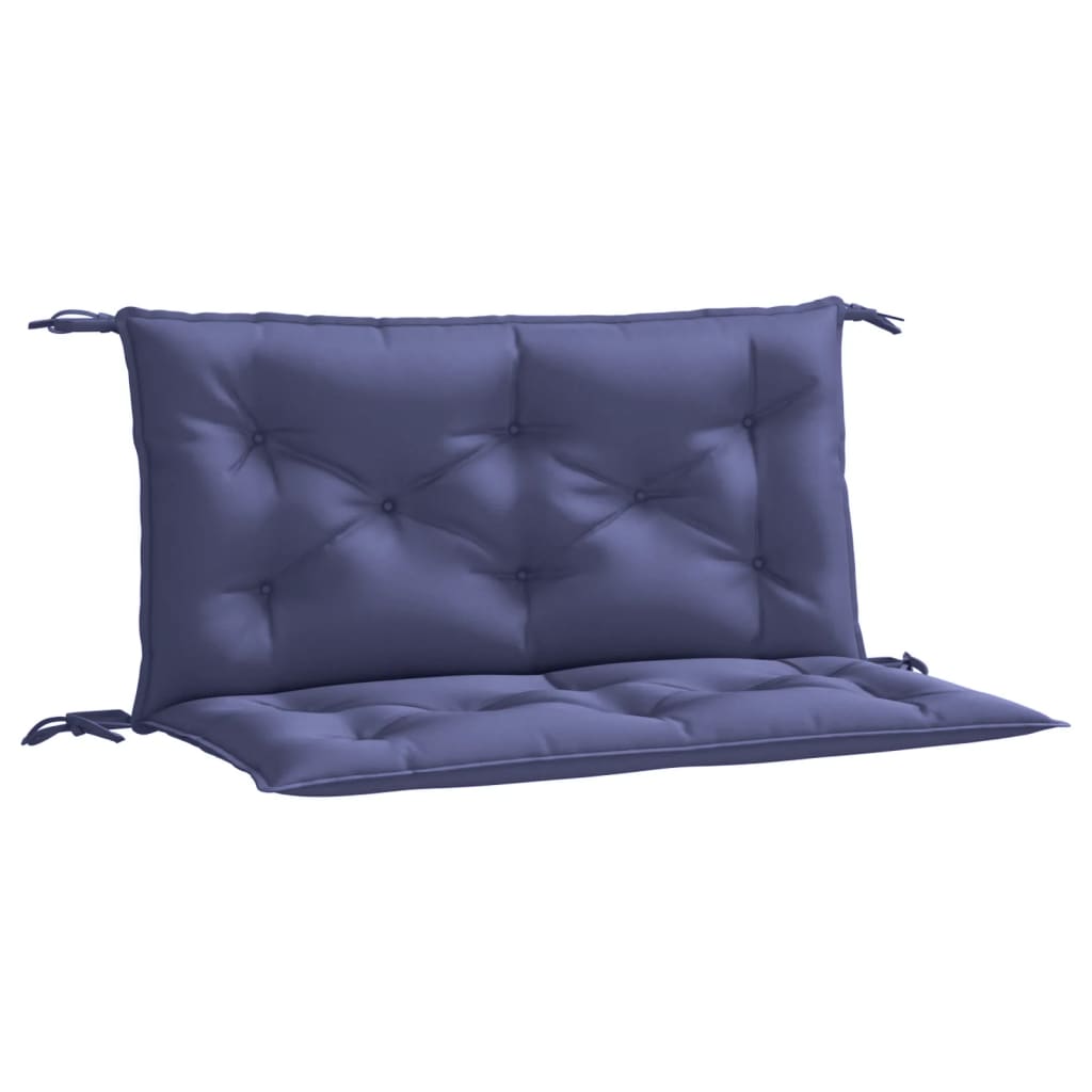 Garden Bench Cushion Set of 2 Navy blue