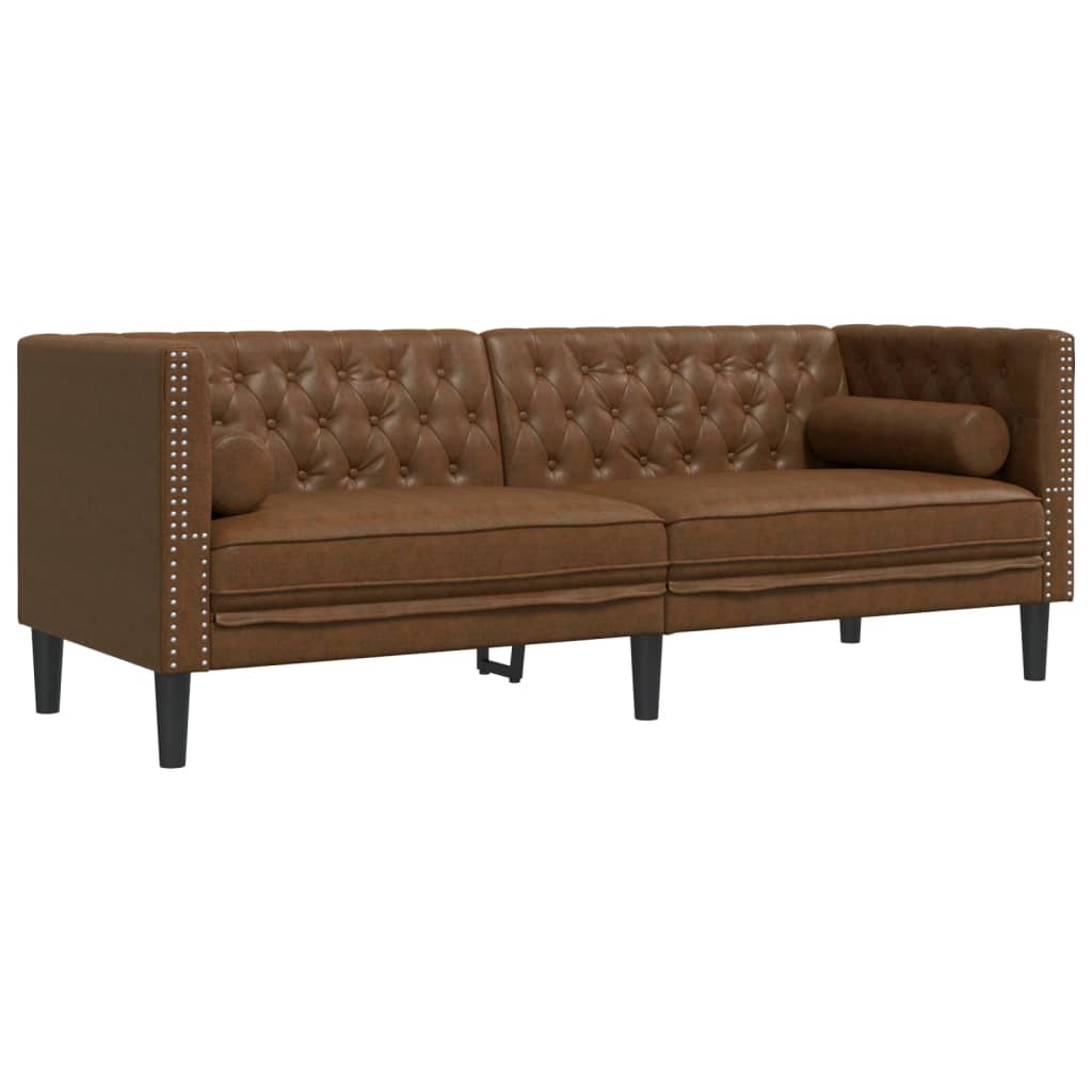 Chesterfield Sofa Brown