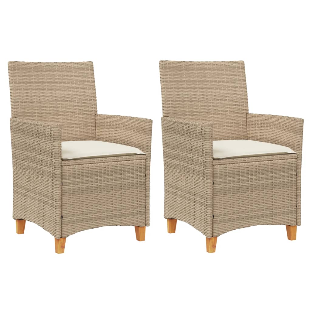 Garden Chair Beige, Cream White