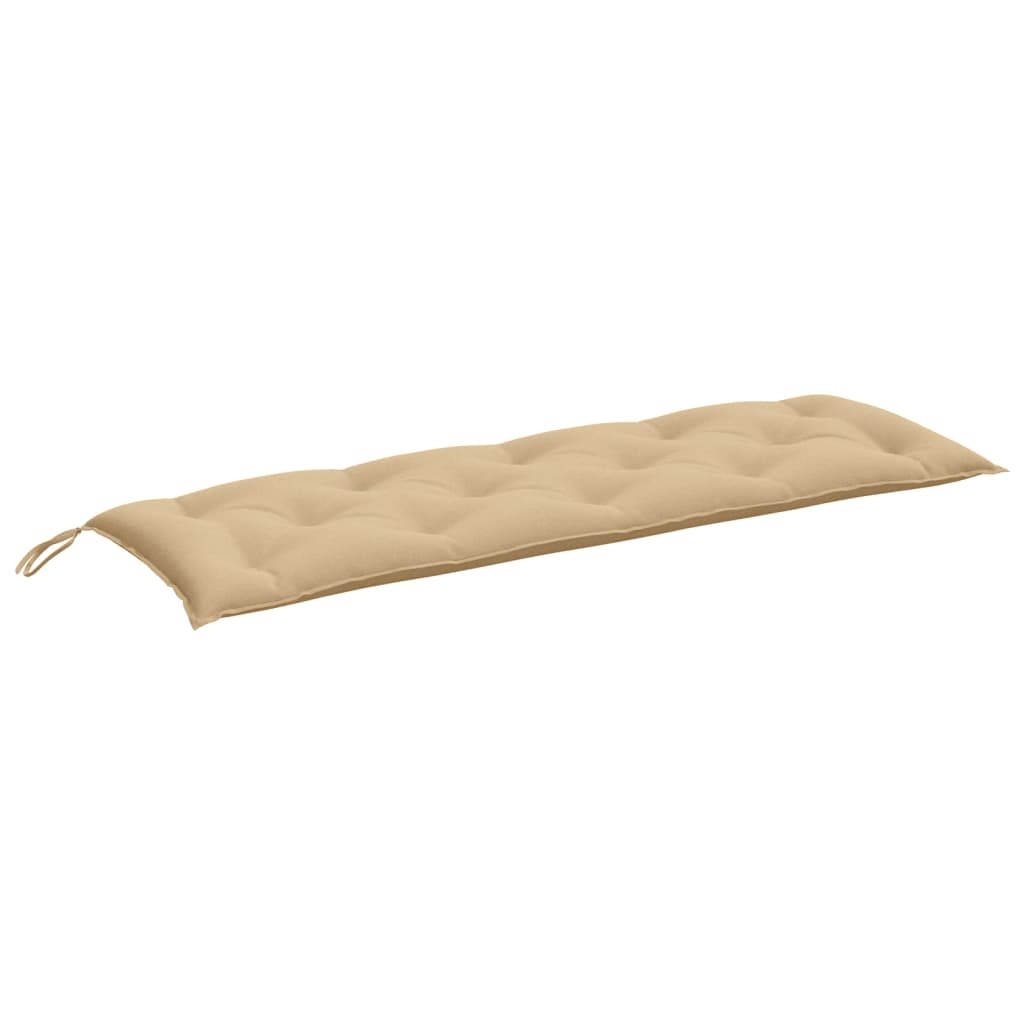 Garden Bench Cushion Melange beige 100% polyester