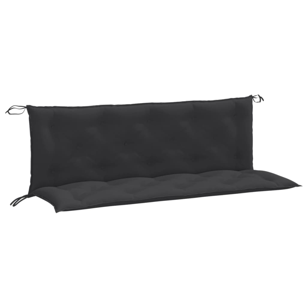 Garden Bench Cushion Melange anthracite 100% polyester