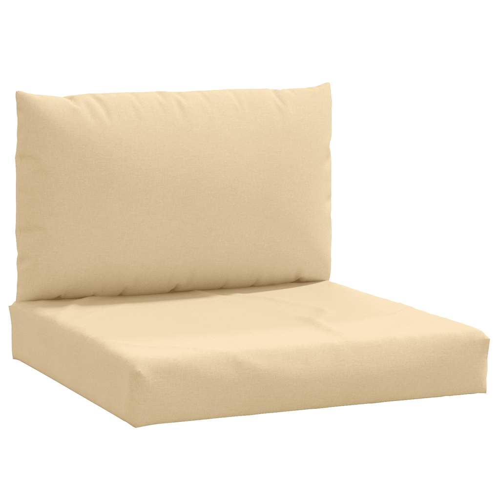 Pallet Cushion Melange beige Fabric (100% polyester)