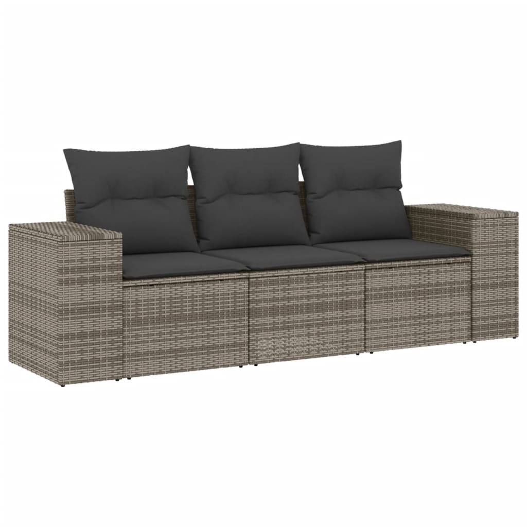 Garden Sofa Set Gray PE rattan Modular Simple Garden Sofa Set
