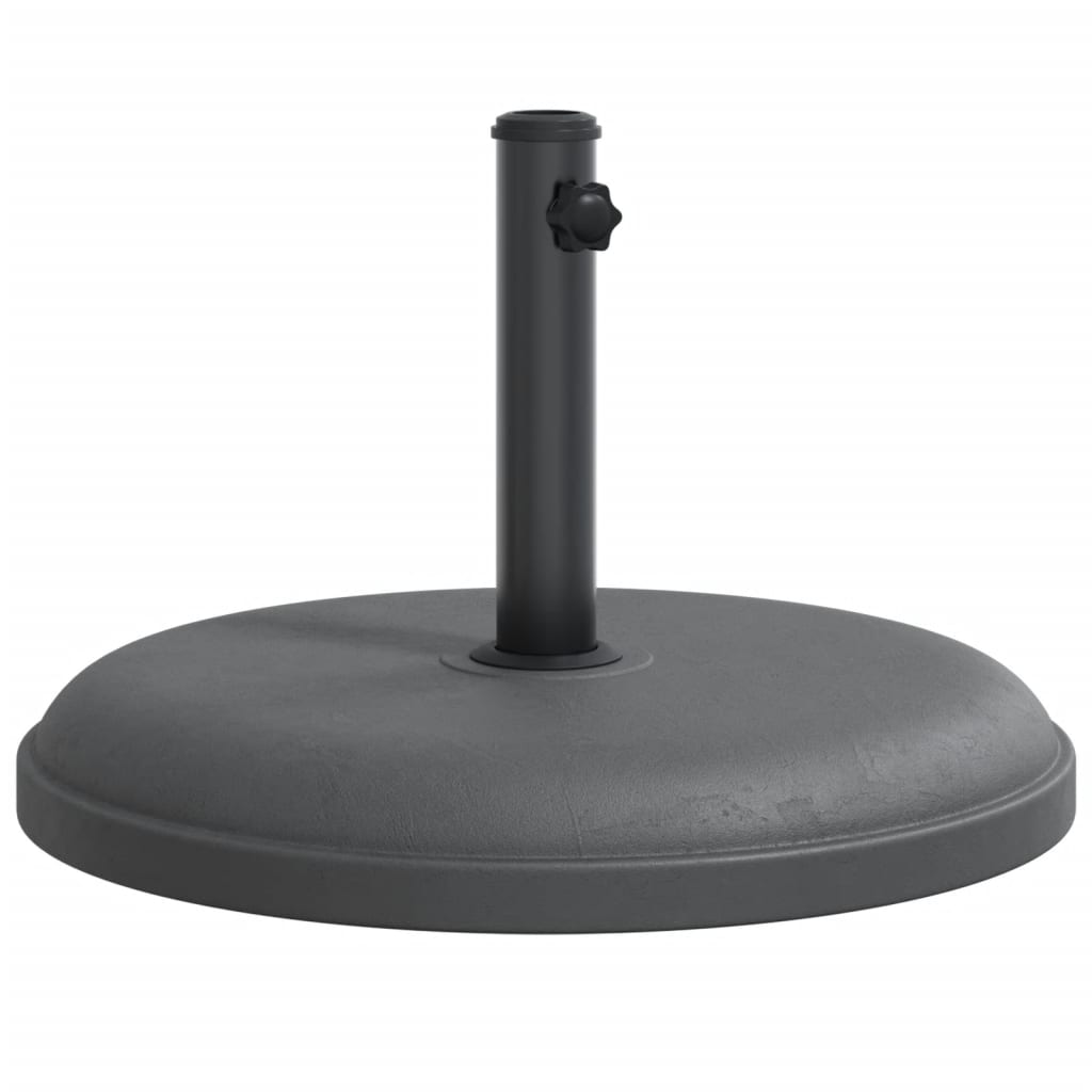 Parasol Base Dark grey Plastic, concrete, Iron tube 55.1 lb