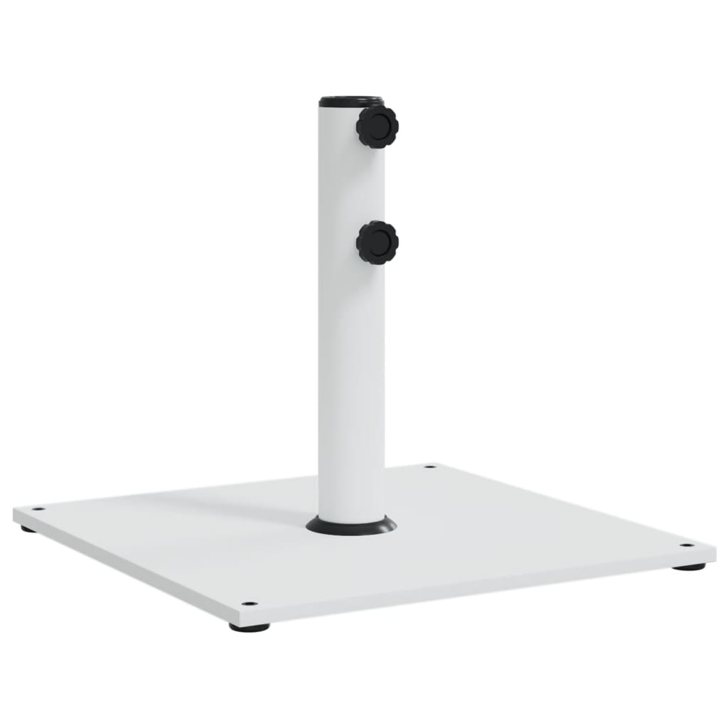 Parasol Base White Steel base Medium Adjustable Armrests