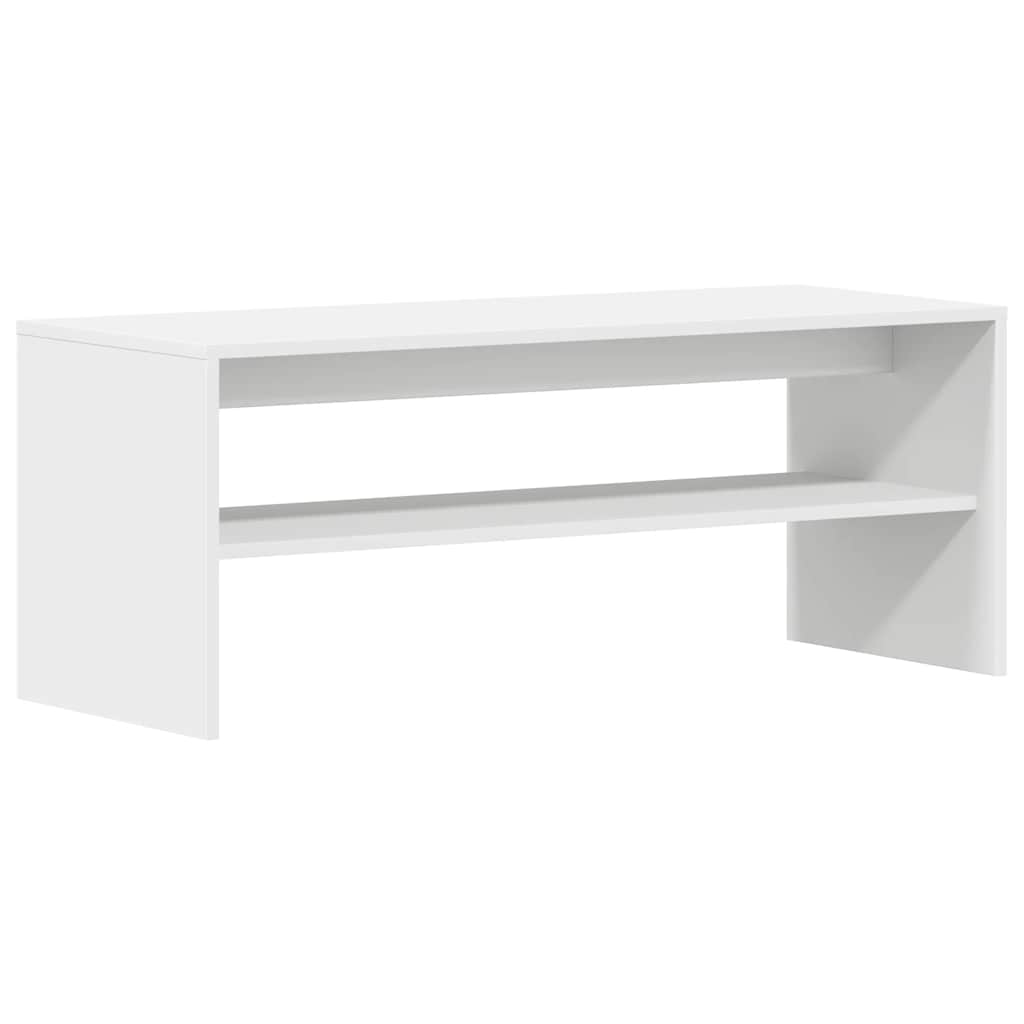 TV Cabinet White Engineered wood 39.4 in x 15.7 in x 15.7 in