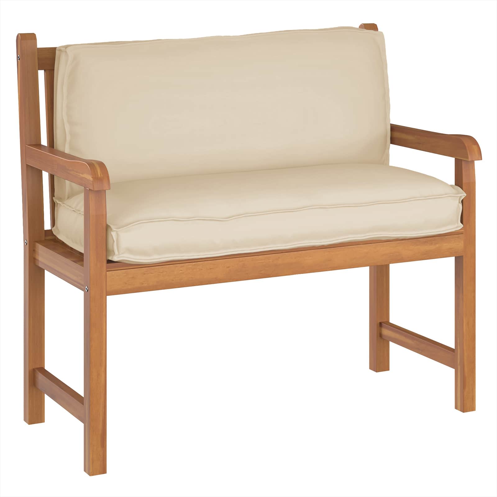 Cushion Beige 47.24 x 15.75 x 4.72 in Oxford Fabric