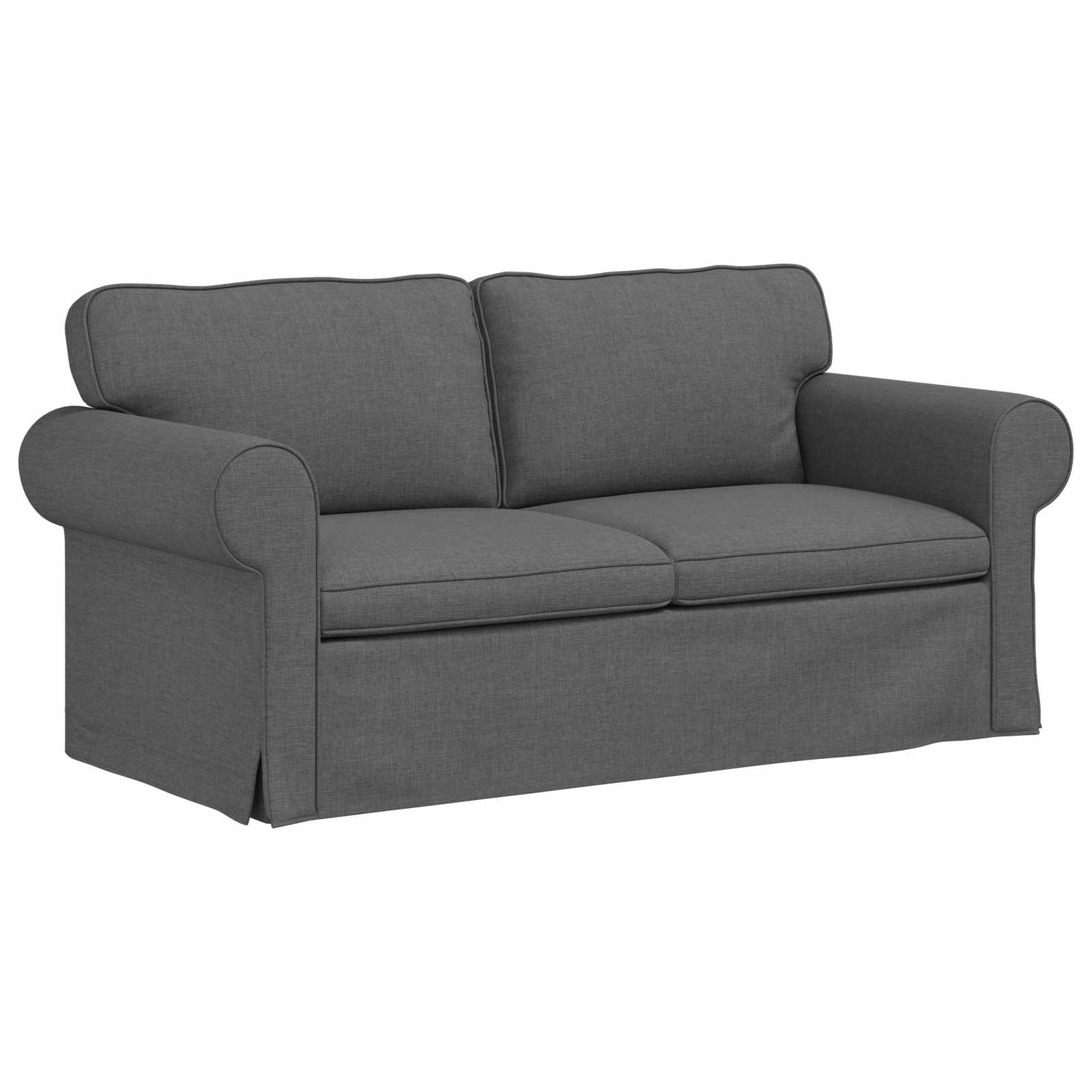 Sofa Dark Grey 68.90 x 32.28 x 31.50 in Fabric