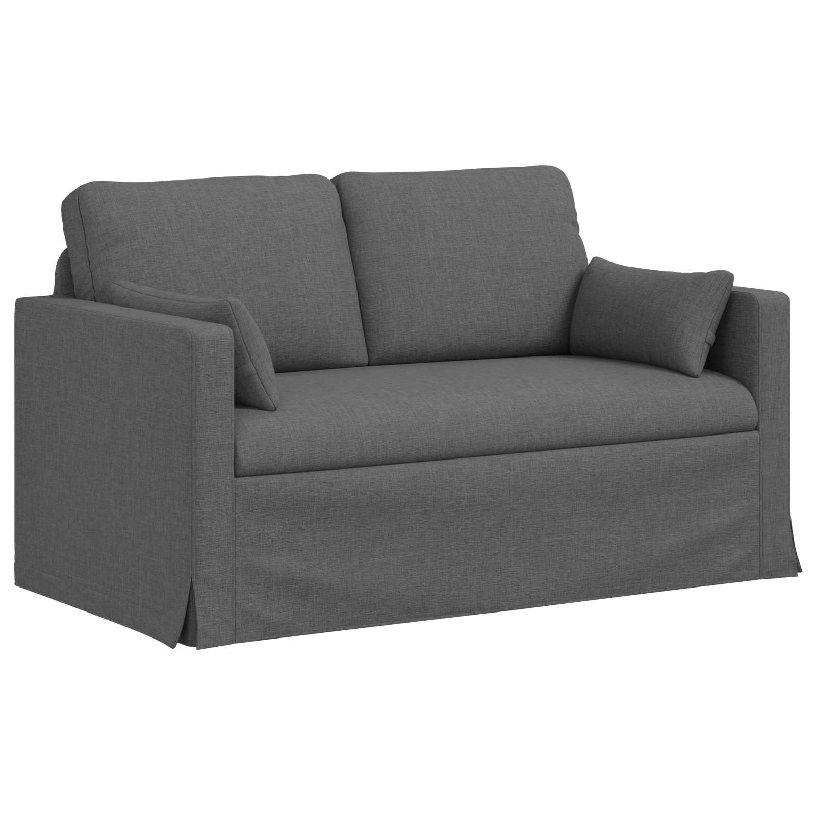 Sofa Dark Grey 54.72 x 30.71 x 31.50 in Fabric