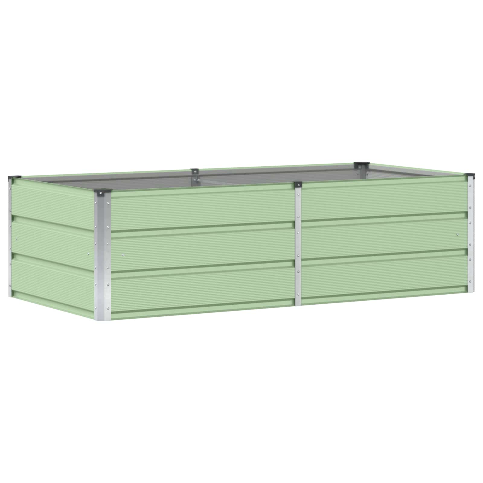 Planter Green 62.99 x 31.50 x 17.72 in Steel